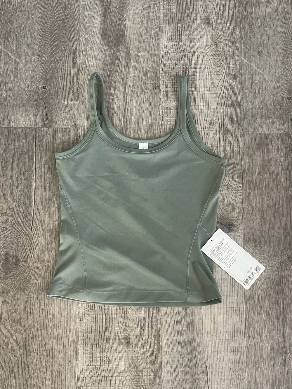 NWT lululemon Align Scoop Waist-Length Tank Top in Willow Leaf sz 6